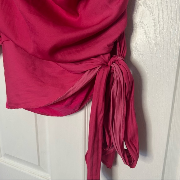 Dolan Ruched One Shoulder Top - Picture 8 of 14